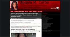 Desktop Screenshot of angelamcarter.com